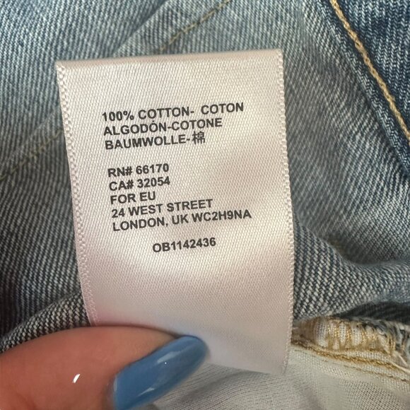 Urban Outfitters BDG Carla Cargo Jogger Jean Light Blue Wash Boho Size 27 - Picture 10 of 11